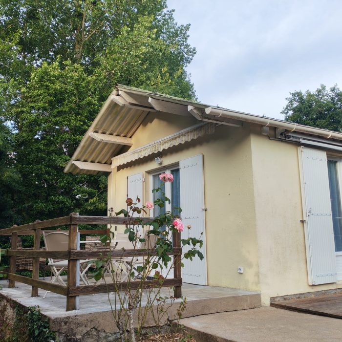 terrasse vue gîte